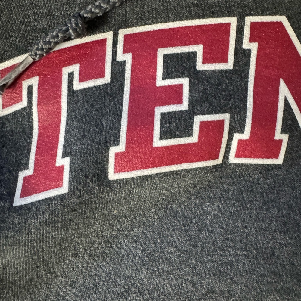 Temple University Philadelphia PA Champion Unisex Hoodie Small - Picture 7 of 9